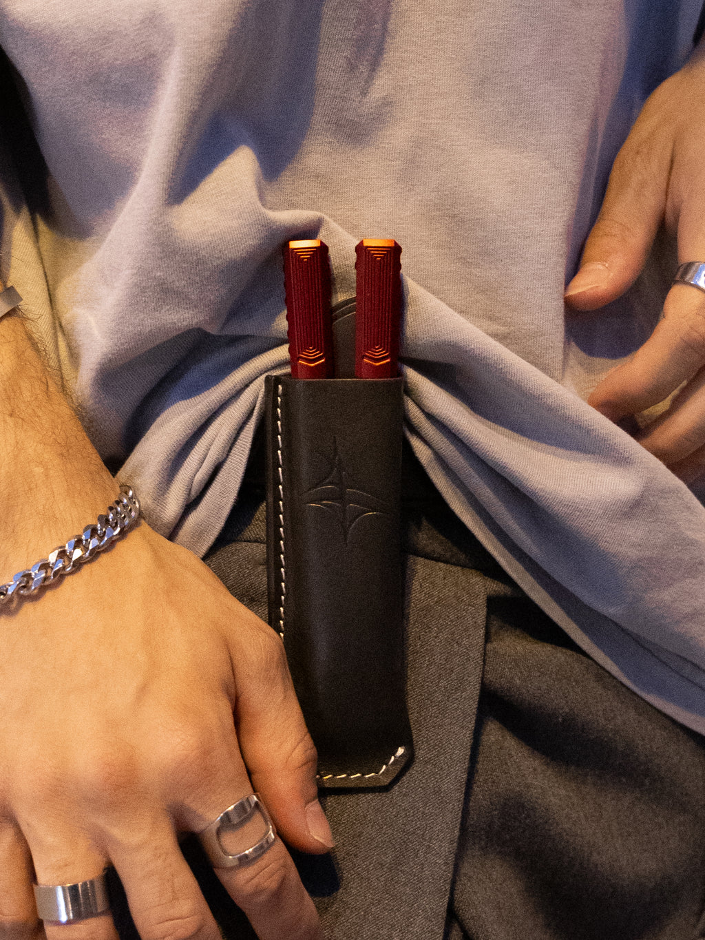 Leather sheath